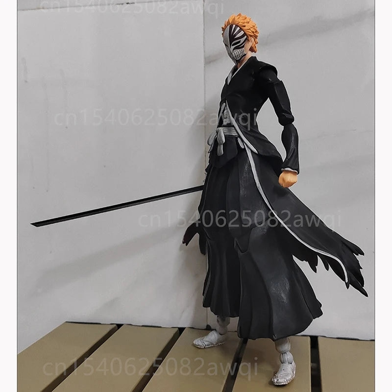 PLAY ARTS BLEACH Kurosaki ichigo Action Figure Quare Enix 25cm Model Toys Japanese Classic Anime Ichigo Kurosaki Model Toys