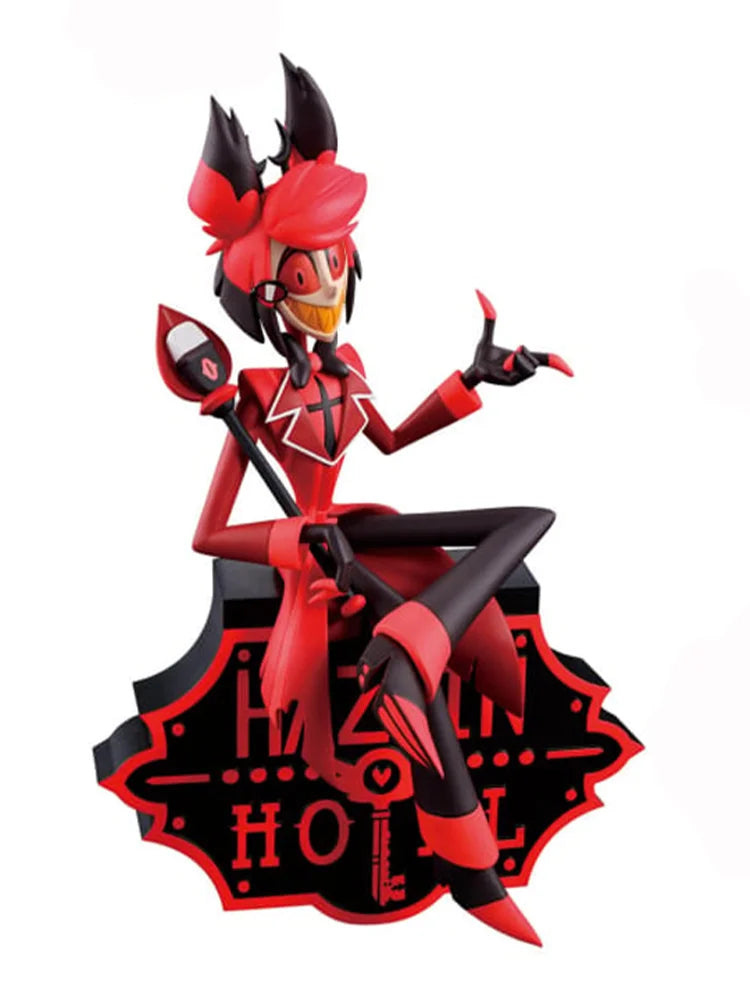 100% Genuine Bandai Namco Banpresto Hazbin Hotel Alastor Primary Colors Heterochromatic Collector Anime Figure Model Toy Gift