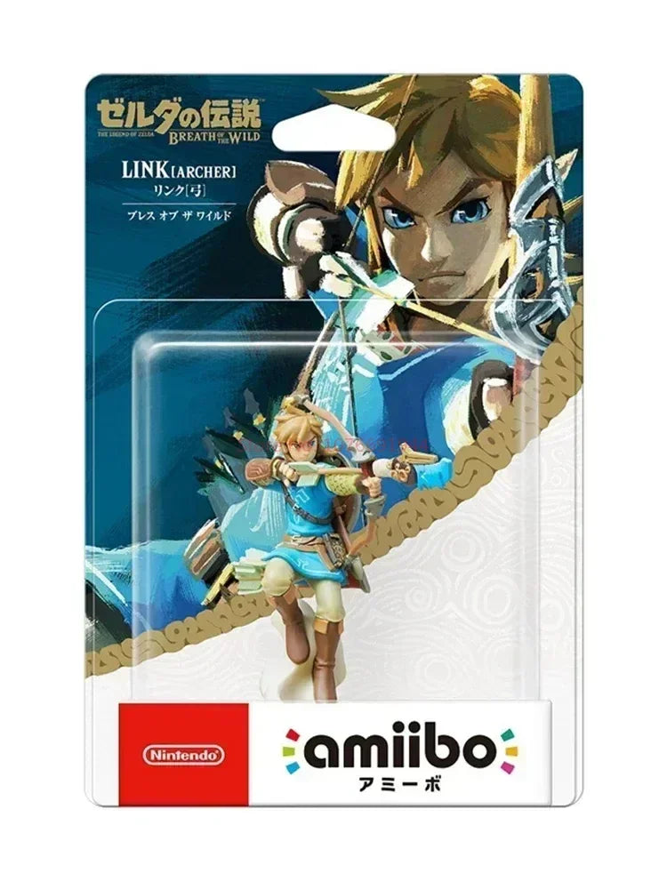 Genuine Amiibo Tears Of The Kingdom Twilight Princess Amiibo Link Ganon Figure Nfc Anime Figures Statue Christmas Gifts Toy