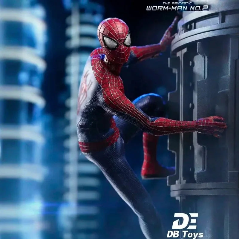 DB Toys X 6in Studio Spider Man Action Figure Original Amazing SpiderMan Collectible PVC Model Insect Man Soldier Toy Boy Gift