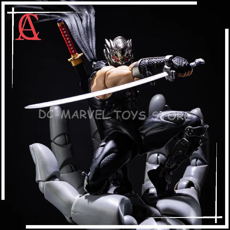 In Stock AC Factory The Second Batch Ryu White Version Ryu Hayabusa Kaiyodo Revoltech Amazing Yamaguchi Ryu Hayabusa Figure Toy