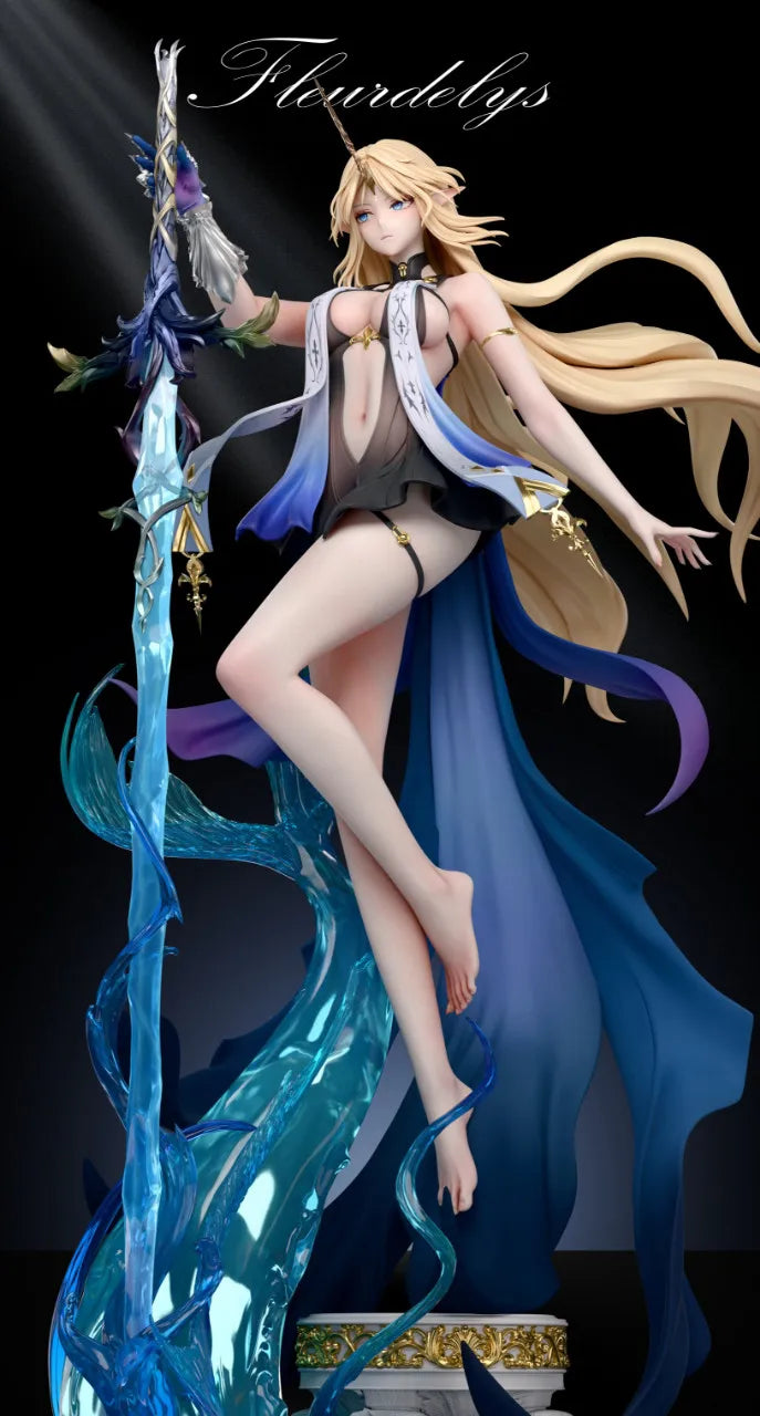 1/4 Resin Halo Studio Gk Wuthering Waves Cartethyia Game Action Figure Collectible Garage Kit Model Statue Toys Gift