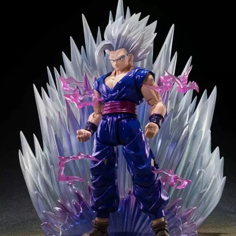 Dragon Ball Exclusive Edition Son Gohan Beast Action Figure PVC Movable Collection Anime Shf Super Saiyan Gohan Figurine Toys