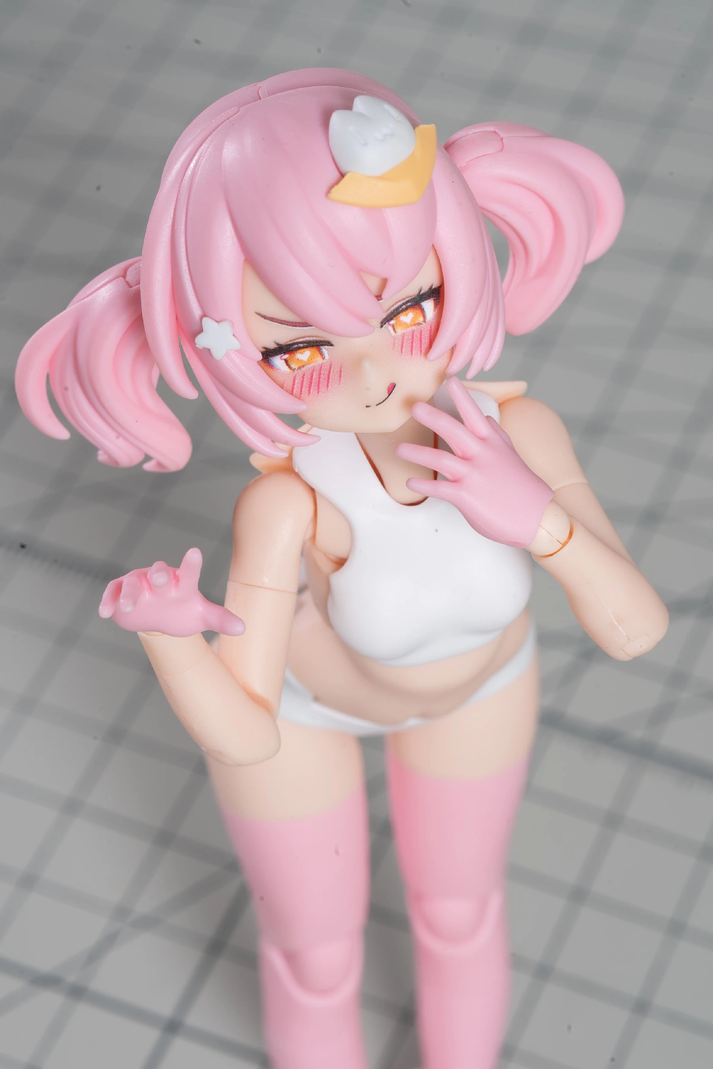 [No Figure] Kotobukiya PUNI Series PUNIMOFU 1/12 Pretty Girl Face Sculpture Accessories For 6inch Action Figure Model For DIY ﻿