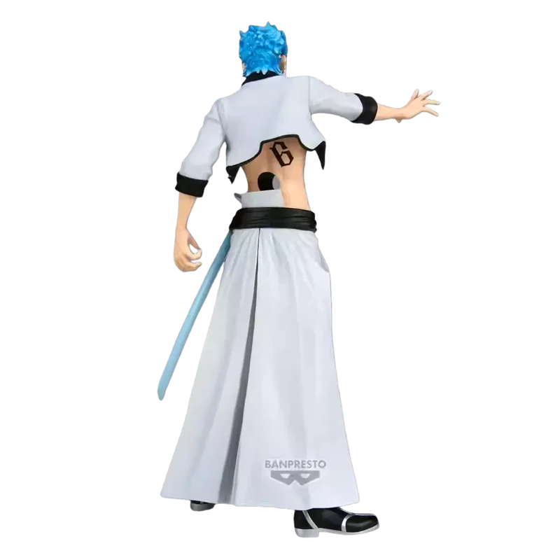 Genuine Bandai BLEACH MAXIMATIC GRIMMJOW JAEGERJAQUES Anime Action Figures Model Figure Toys Gift for Toys Hobbies Children