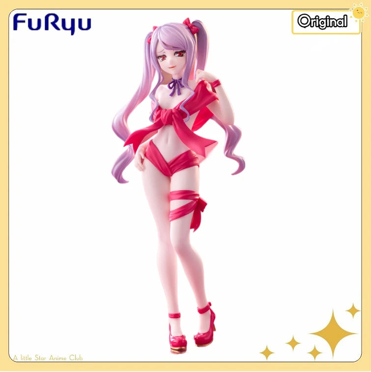 【Pre Sale】Original FuRyu BiCute Ribbons OVERLORD Shalltear Bloodfallen Anime Figure Model Collection