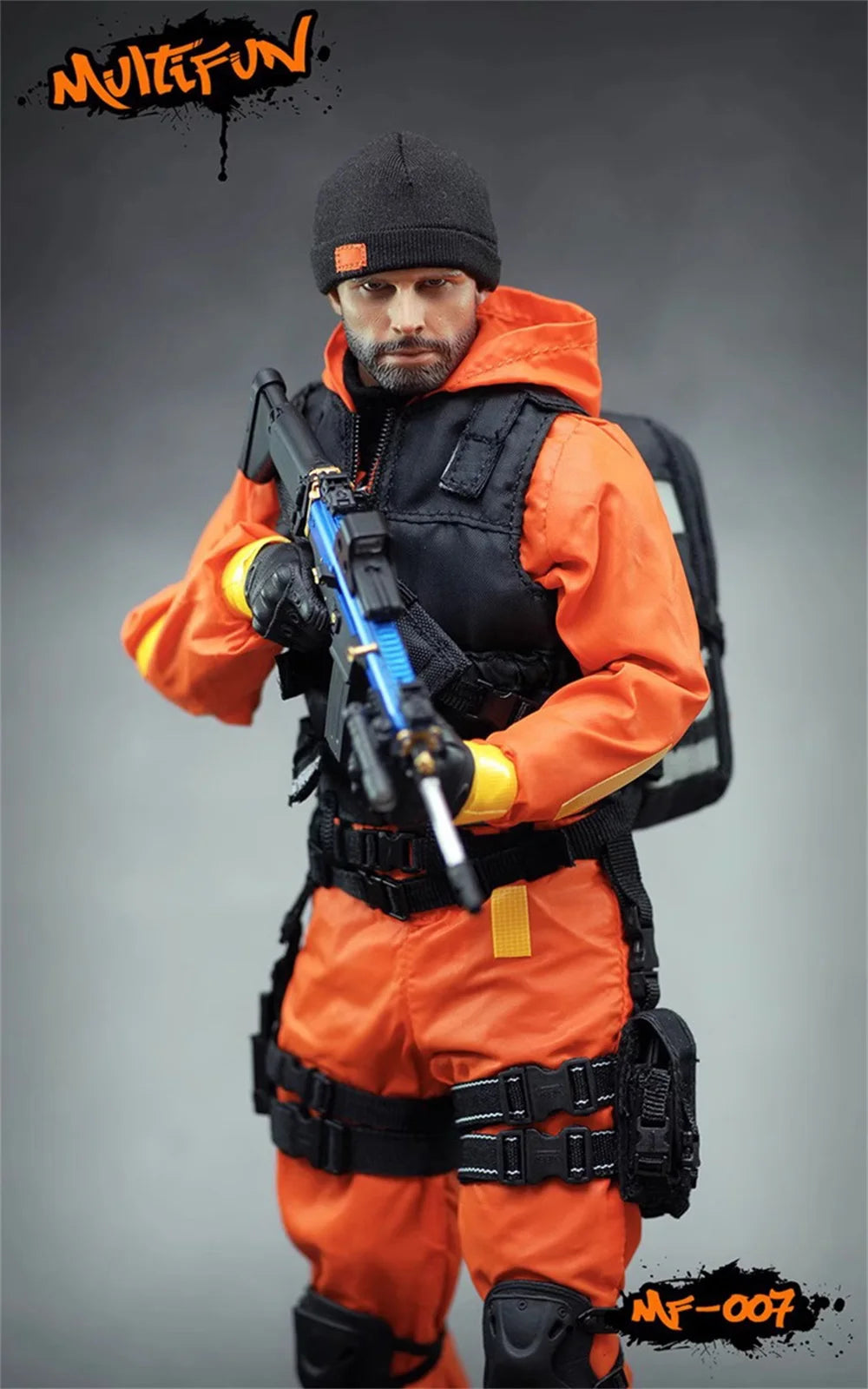 1/6 MULTIFUN MF007 Man Zone Agents The Special Area Dress Suit Weapon Kit Toys Model No Head No Body For 12" DAM DID COO Action