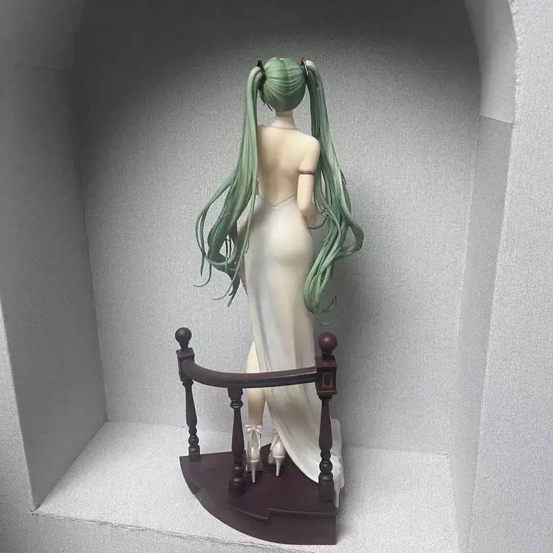 Green Hair Princess Anime  Figure Gk Large Statue Collectible Model Desktop Ornament For Adult Anime Fans