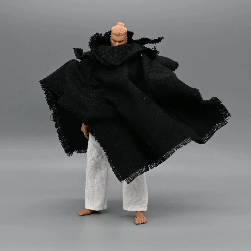 1/12 Scale Collectible Figure Anime Hero Cloak Battle Damage Edition Cloak Knight Clothes Fit 6" Action Figure Soldier Body