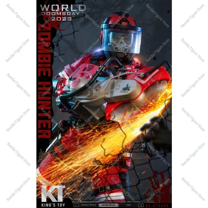 In Stock KING'S TOY Doomsday Zombie Hunter 1/6 KT8009 Mobile Soldier Doll Model Ornaments Collection Toy Gifts
