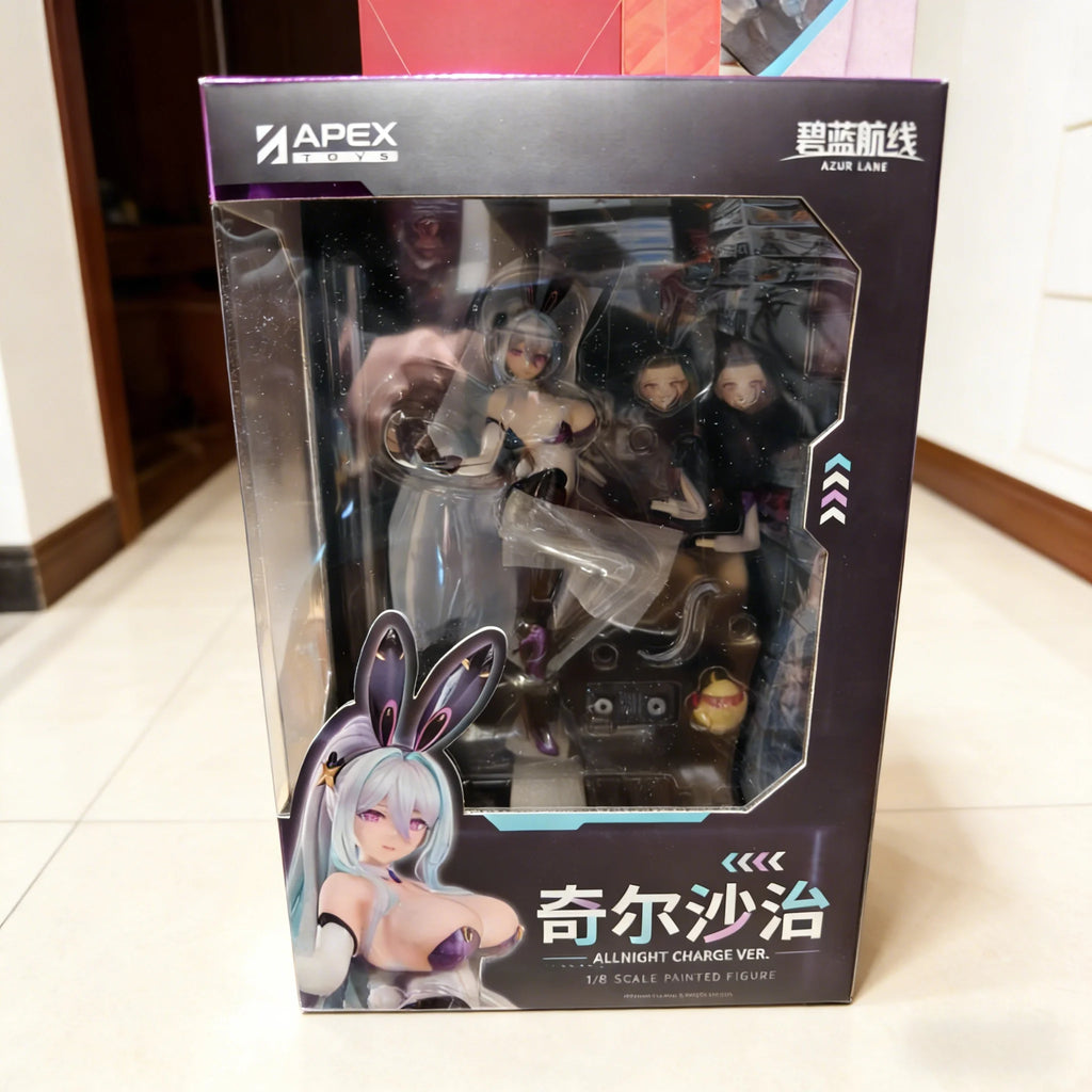 APEX Azur Blue Route Kearsarge Allnight Charge Ver. 1/7 Scale Figure Original Doll Model Ornaments Collection Toy Gifts