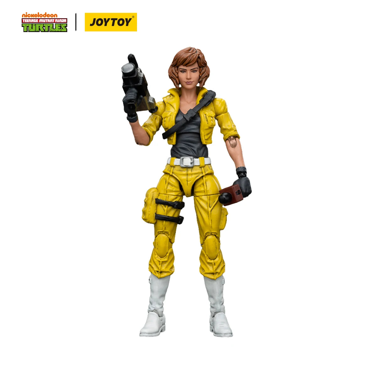 【JOYTOY】TMNT-April O'Neil Splinter 2PCS 1/18 Action Figure Toys
