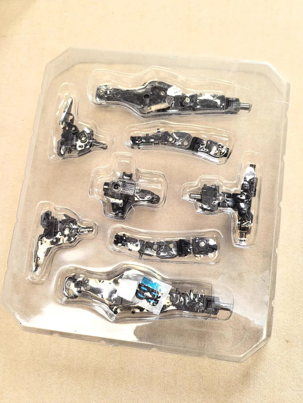 In Stock AURORA MODEL DAWN MG AKATSUKI 1/100 Assembly Movability Model Toys Alloy skeleton Pre-coated Double Backpack
