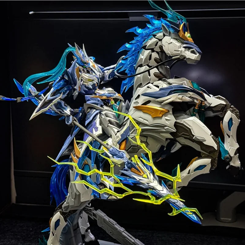 Motion Drive Zhao Yun Super Articulated Alloy Skeleton Robot Model DIY Assembly Collectible Figure Handmade Action Toy