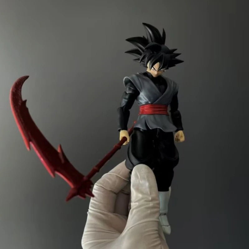 【In Stock Soon！】 VITOFORGE VF Studio Dragon Ball SHF ‘‘Unknown Scythe Lord’’ Black Goku/Gohan 1/12 Action Figures Anime Figures