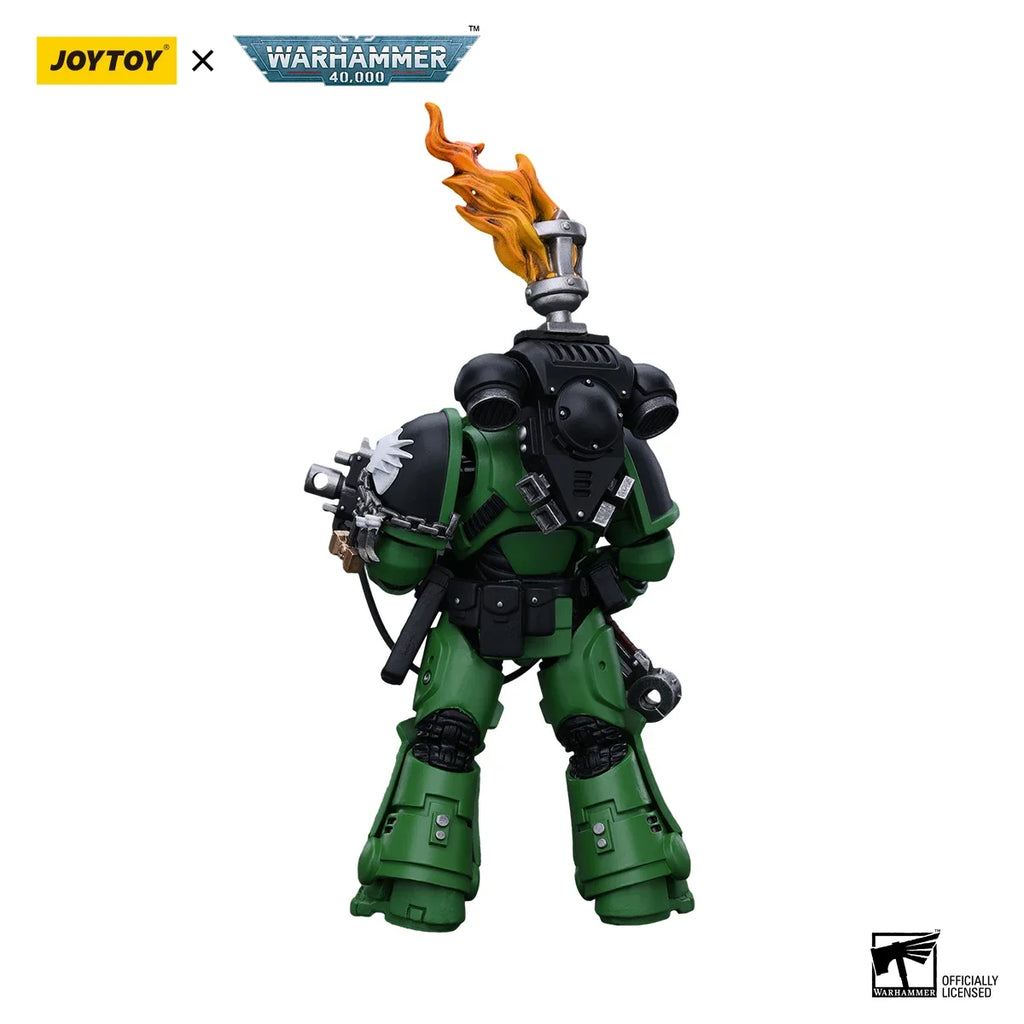 【MT】 JOYTOY 1/18 Action Figure Warhammer 40K Salamanders Intercessors Sergeant Tsek'gan Anime Figures Toys Model