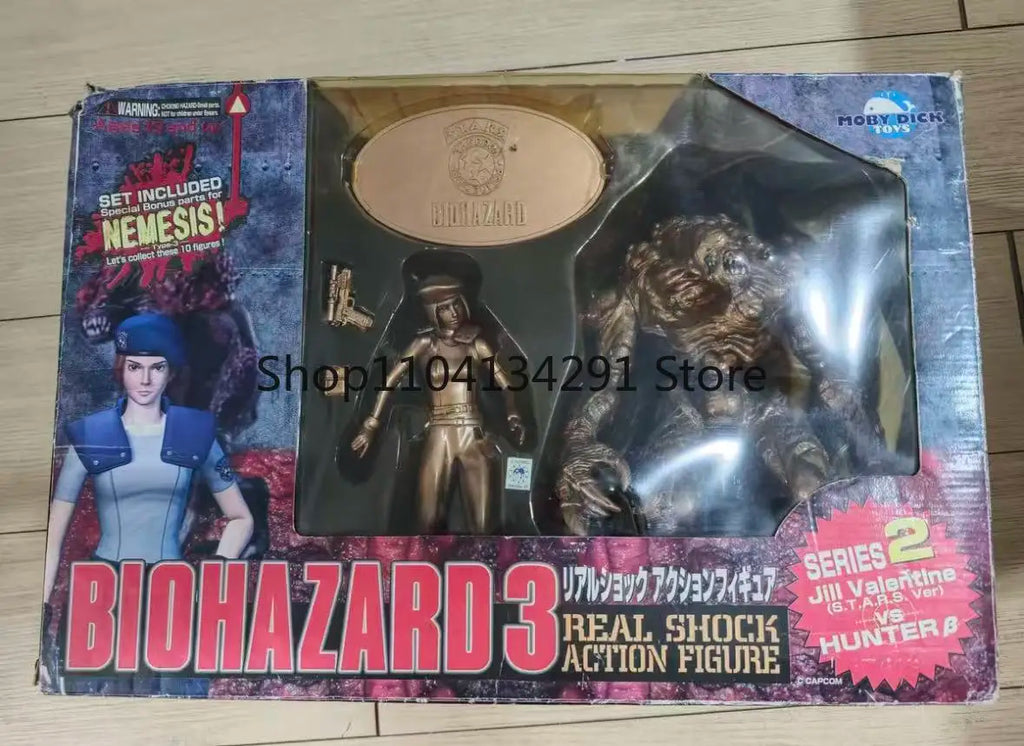 Original  Resident Evil Jill Foster Fly Skin Leather Jacket Tyrant Limited Edition Rare Collectible Figure Gift