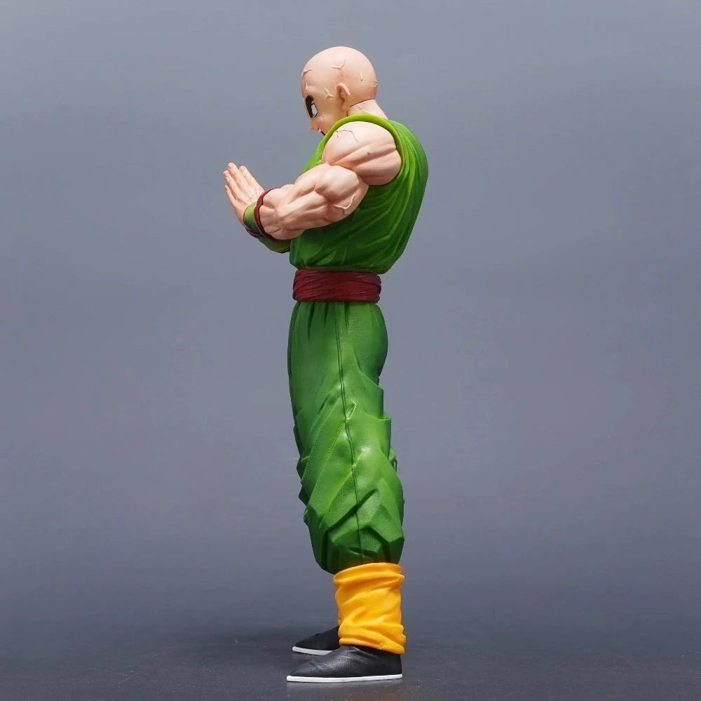 30cm/11.81in Anime Dragon Ball Figure Tien Shinhan Action Figures Pvc Statue Desktop Ornamen Collection Model Toys Gifts