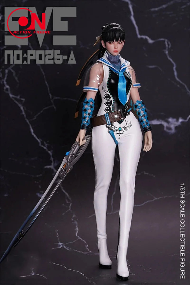 2025 Q4 PLAY TOY P025 1/6 Eve Movable Eyes Action Figure 12'' Female Soldier Figurine Model Full Set Collectible Toy