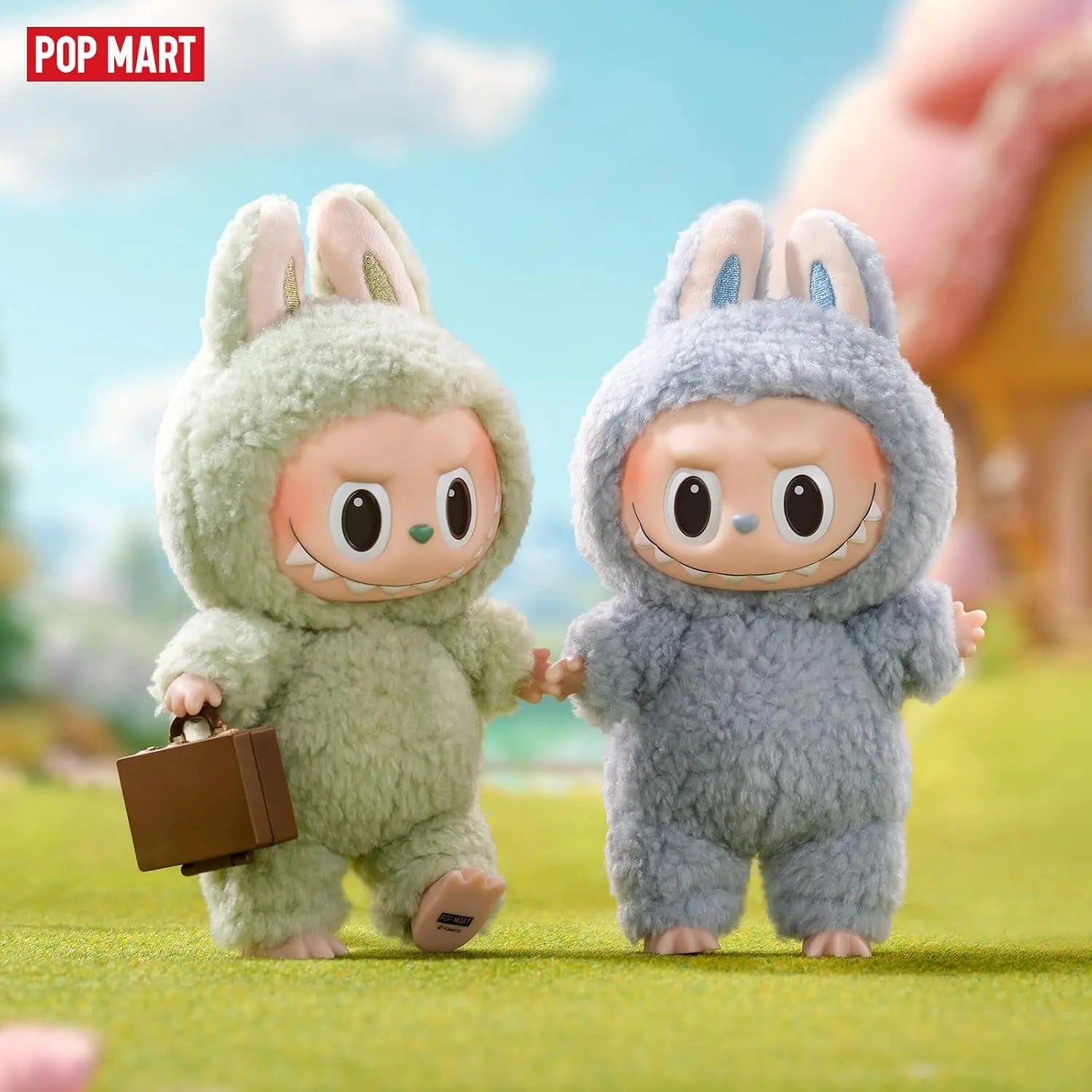 POP MART labubu Doll The Monsters Tasty Macarons Blind Box Random Vinyl Figure Cute Food Theme Collectible Toy Gift 