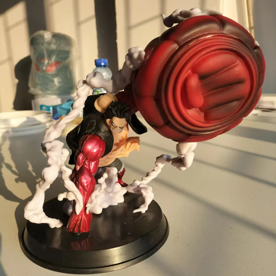 22cm Gear 4 Luffy Statue One Piece GK Figuras Anime One Pieces Model Collectible Action Figure Doll Manga Figurine Gift for Kids