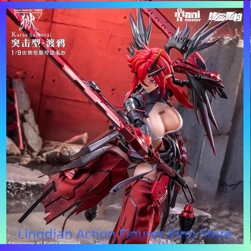 【IN STOCK】 Original Product 1/9 Action Figure Damianjiang Nuclear Reconstruction Raven Wolf Dog Unit Assault Type