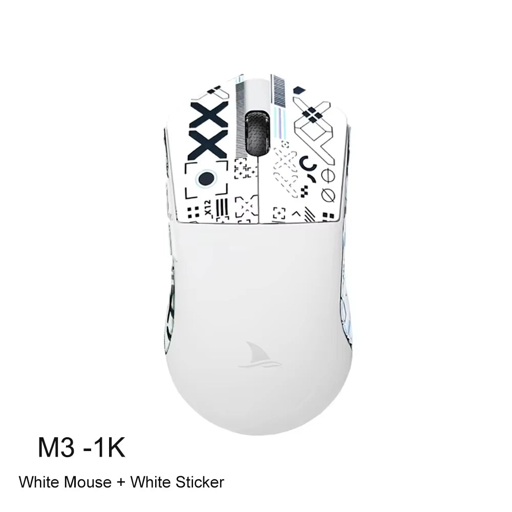 Motospeed Darmoshark M3 V2 Doppel 8K Gaming Maus Bluetooth Wireless 26K DPI PAW3395 Sensor Makro Spiel Maus Für Laptop PC