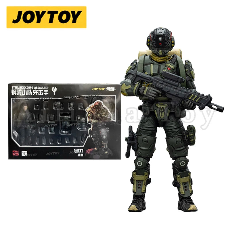 JOYTOY 1/25 Action Figure Dark Source Steel Ride Corps Assaulter Anime Model Toy