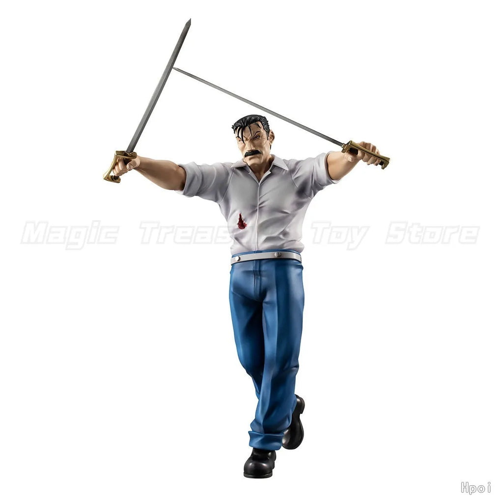 【In Stock】Original MegaHouse GEM FULLMETAL ALCHEMIST King Bradley Figures Toys Ornaments Gifts