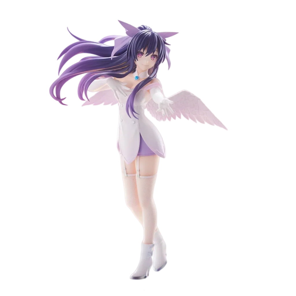 FuRyu Date A Live V BiCute Pure Figure Set Mukuro Hoshimiya & Tohka Yatogami Angel Ver. Collectible Toys Desktop Decor Ornaments