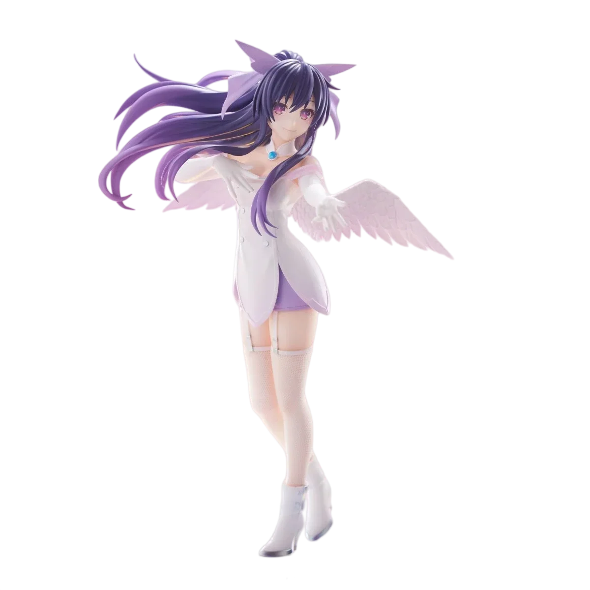 FuRyu Date A Live V BiCute Pure Figure Set Mukuro Hoshimiya & Tohka Yatogami Angel Ver. Collectible Toys Desktop Decor Ornaments