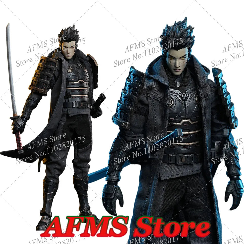 VTOYS VSD010 1/12 Scale Collectible Figure Cyberpunk Samurai Taki Warrior Fighter Full Set 6Inch Men Soldier Action Figure Model