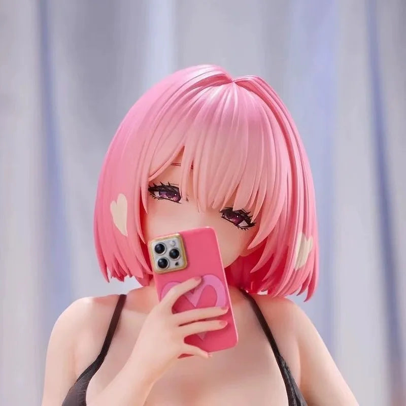 17cm Akane Anime Figure PVC Beautiful Girl Collectible Model Doll Desk Decoration Ornament Cute Anime Figurine Home Decor Gift