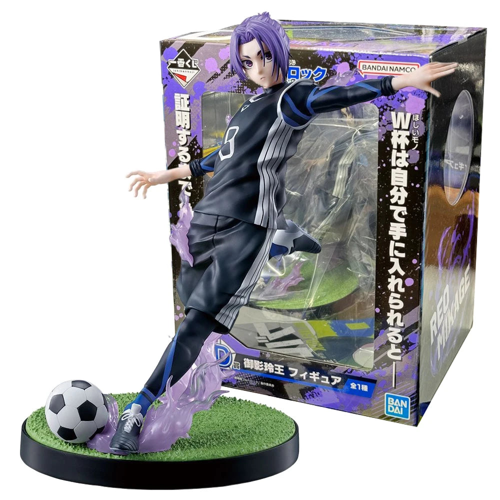 15.5CM аниме BLUE LOCK Mikage Reo Figure Forward Weapon Series Toy Doll Action Figure Nagi Seishi Bachira Meguru Figure Model