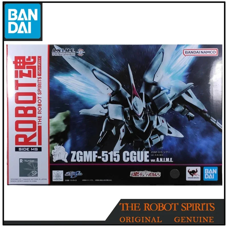 Bandai Original Genuine Gundam THE ROBOT SPIRITS ZGMF-515 CGUE Anime Action Figures Toys for Boys Girl Kids Gift Model Ornaments