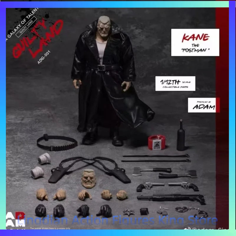 In Stock MUFF ADAM ADG-001 The City of Evil Marv Postman Kane 1/12 Animation Character Model Action Figure Toy Collection Gift