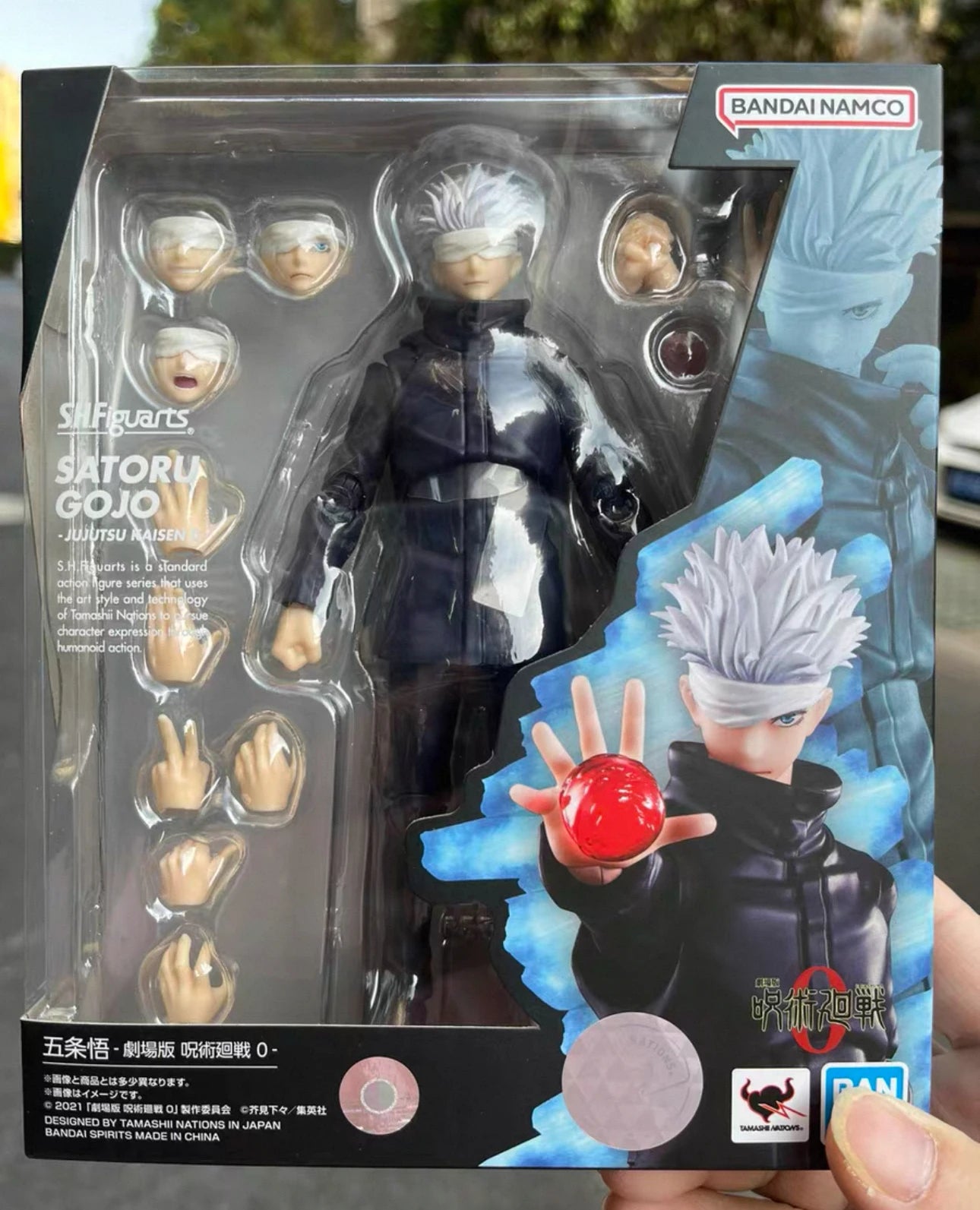100% Original SHFiguarts Jujutsu Kaisen Action Figures Set - Aoi Satoru Gojo Itadori Yuji Fushiguro Megumi Ryomen Sukuna