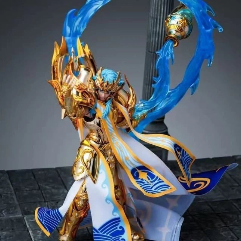 Toypoint Saint Seiya Myth Cloth Soul of God SOG EX Aquarius Camus with Object Action Figure Knights of Zodiac TP