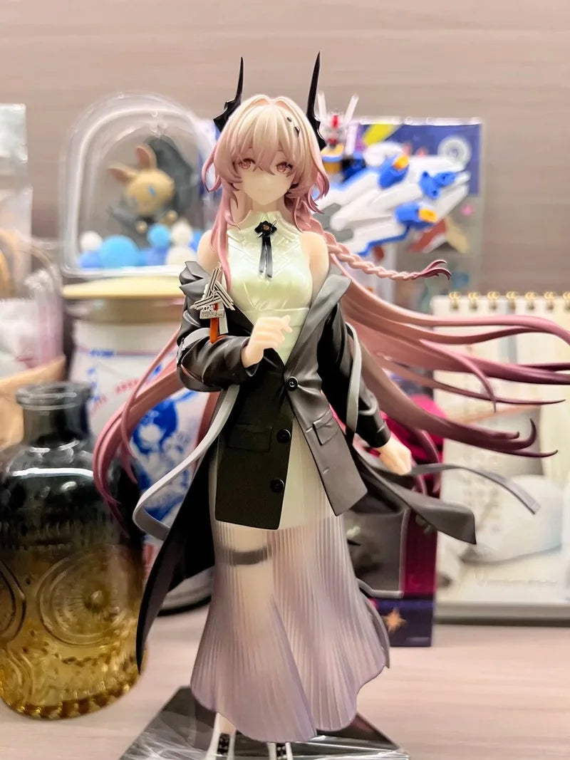 Myethos New In Stock Arknights Theresa Logos Rhythm Journey Collectible Figure Anime PVC Statue Gift For Otaku Fans Collection