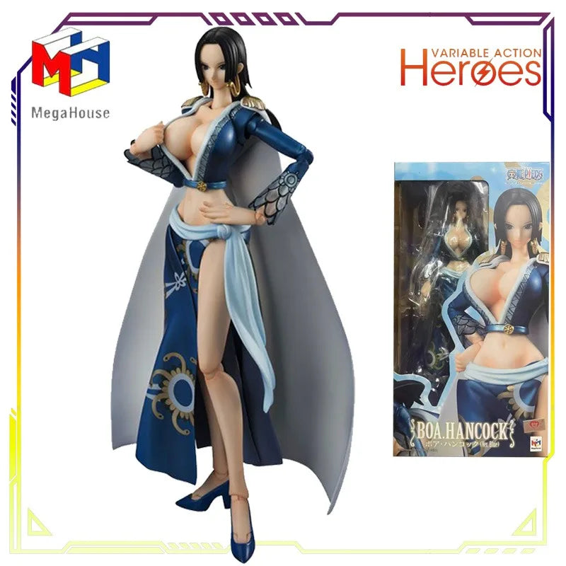 MegaHouse Original Variable Action Heroes VAH Series Boa Hancock Ver. Blue Limited Edition Anime Action Figure Model Toys Gifts