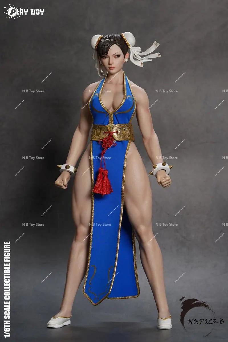 In Stock Play Toy P023 1/6 Women Street Fighter Lucha Goddess