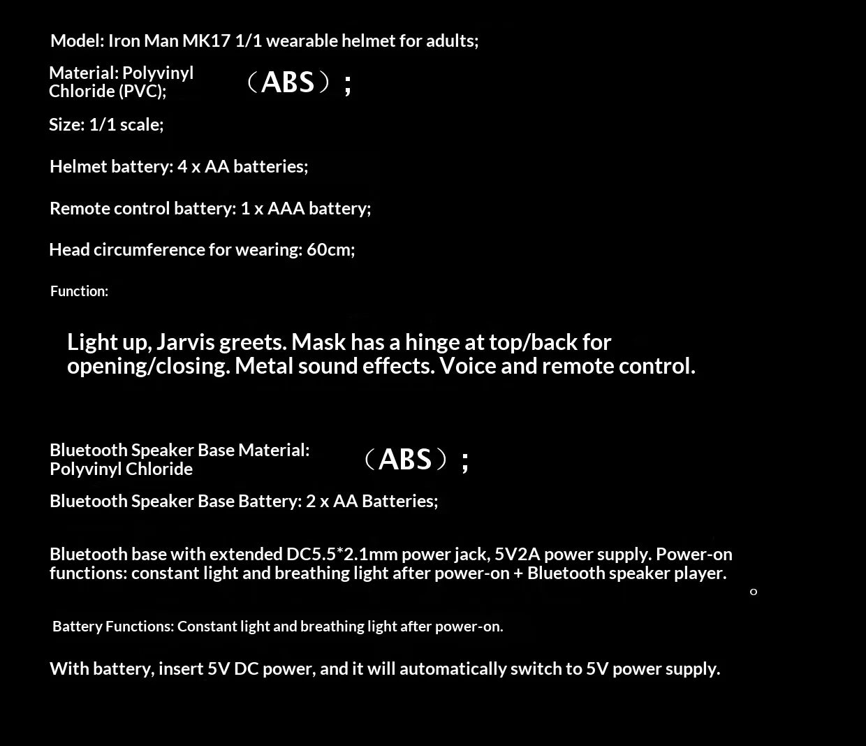 【English Ver. in-stock Now】Nobody Genuine Iron Man Helmet MK17,Voice Control  Auto-Opening Collectible Mask, Anime Cosplay Prop