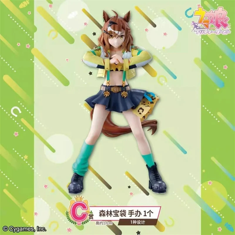 Genuine In Stock Bandai Pretty Derby Ichiban KUJI Vol.9 Manhattan Cafe Agnes Tachyon Jungle Pocket Anime Figure PVC Model Toy