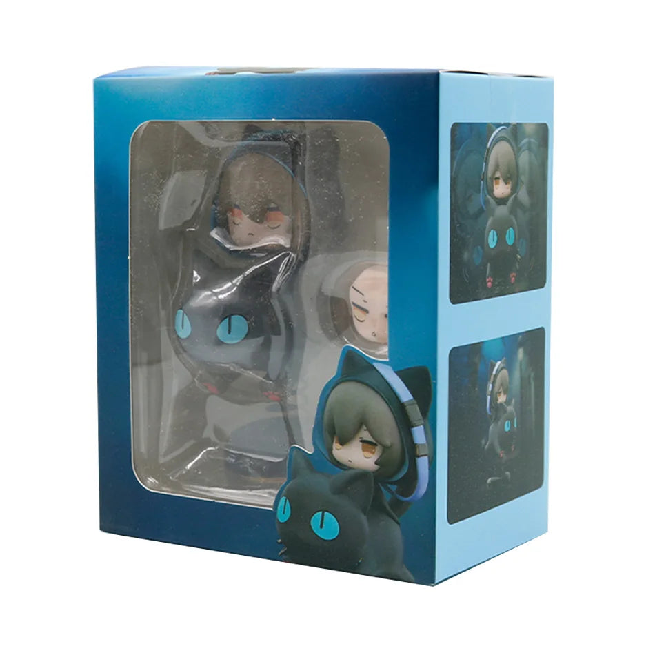 Hot Sale APEX-TOYS Arknights Happy Shake Phantom Q-version 10CM PVC Wobbler Anime Figure Collectible Gift Box for Boys Fans