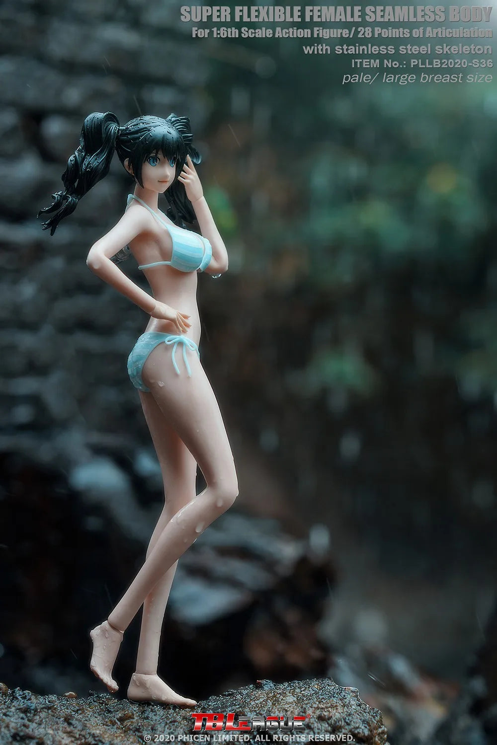 TBLeague Phicen S36 S37 S36A S37A 1/6 Scale Large Breast Pale Skin Super Flexible Female Seamless Body 12" Action Figure Doll
