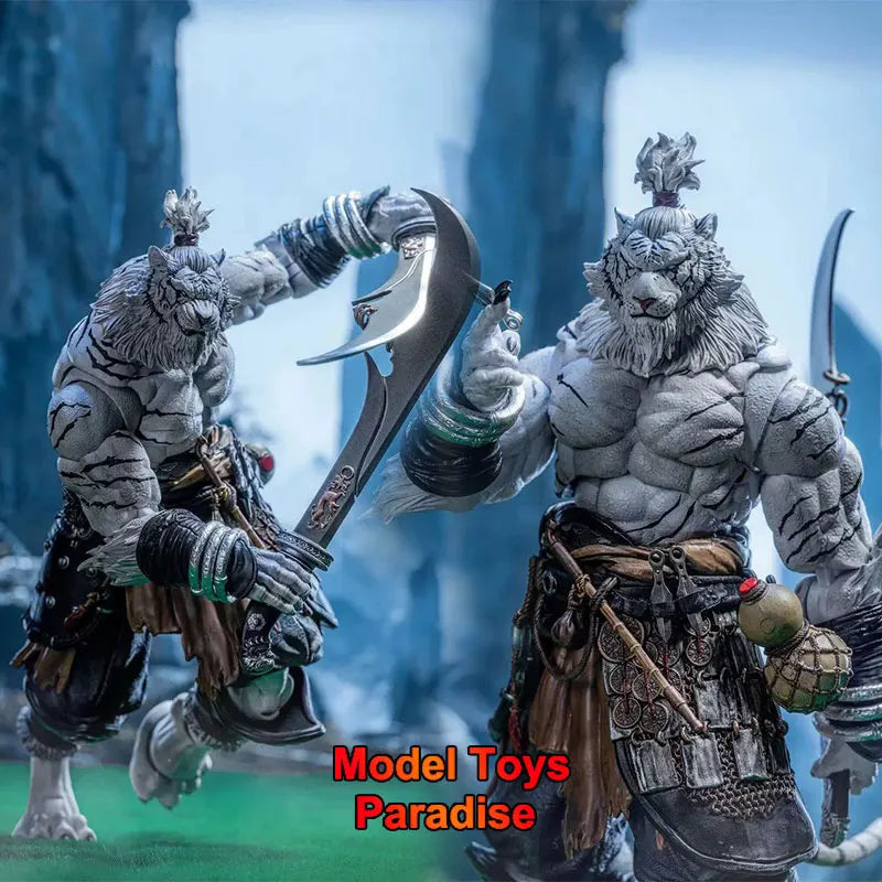 Maestro Union 1/12 Collectible Toys Hermit Old Man White Tiger variant Color Ver. Fury Planet Soldier 22CM Action Figure Model