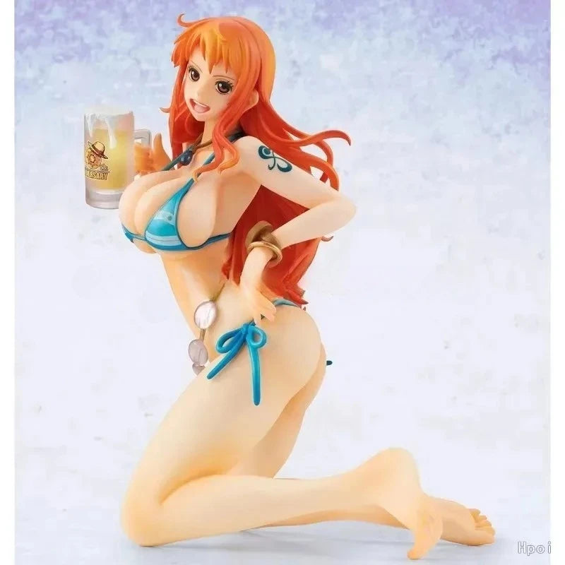 In Stock Original MegaHouse POP Limited Edition Nami Anime Portrait Model Toy Collection Gift