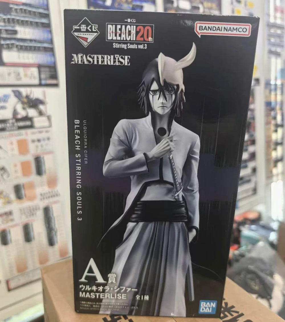 In Stock Original Bandai Spirits Ichiban Kuji Bleach Ulquiorra Cifer Vol.3 (A Prize) Anime Figure Action Figure Model Decoration