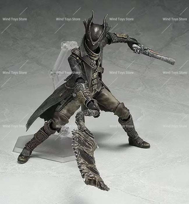 In Stock Original Max Factory Figma#367-DX BloodBorne The Old Hunter Anime Figure PVC Collectible Model Toy Ornaments Desktop