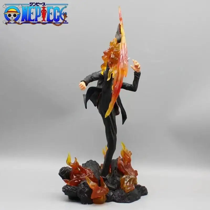 One Piece Animation 36cm Sanji Action Figure Demon Wind Feet Figurine Anime Collection Pvc Model Statue Dolls Kids Xmas Gift